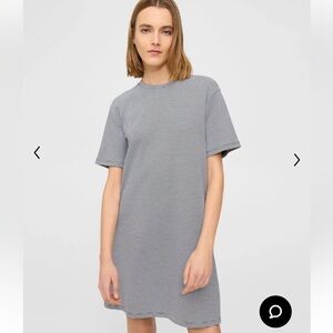 Theory Supima Cotton Perfect Shirt Mini Dress